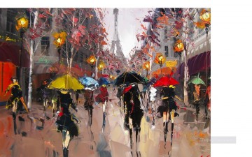 街並み Painting - カル ガジューム パリ 25